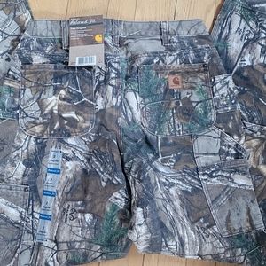 Womens Carhartt double front camo pants
